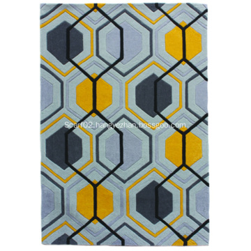 Acrylic Polyester Hand Tufted Carpet Rug